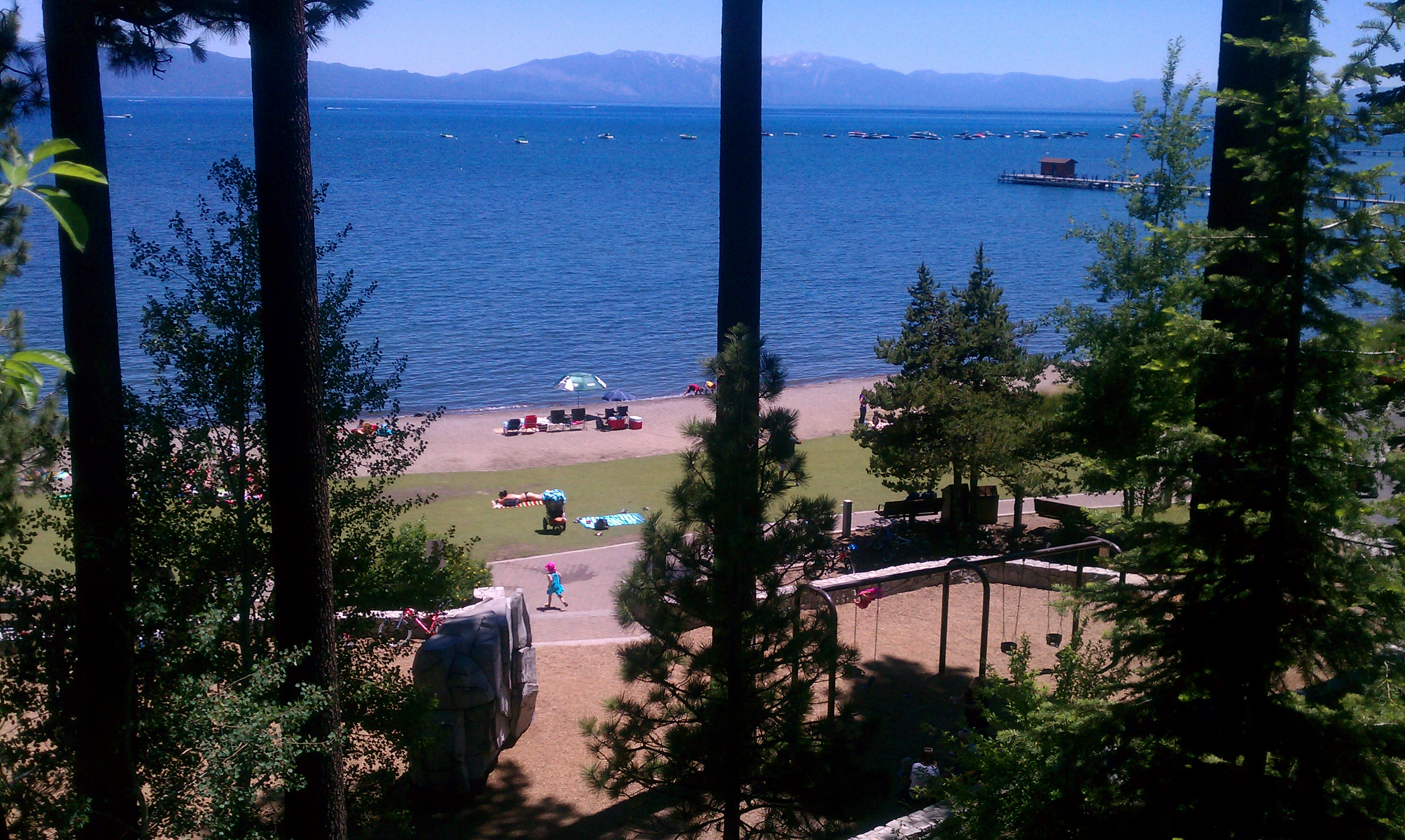 Tahoe City Commons Beach Image 2